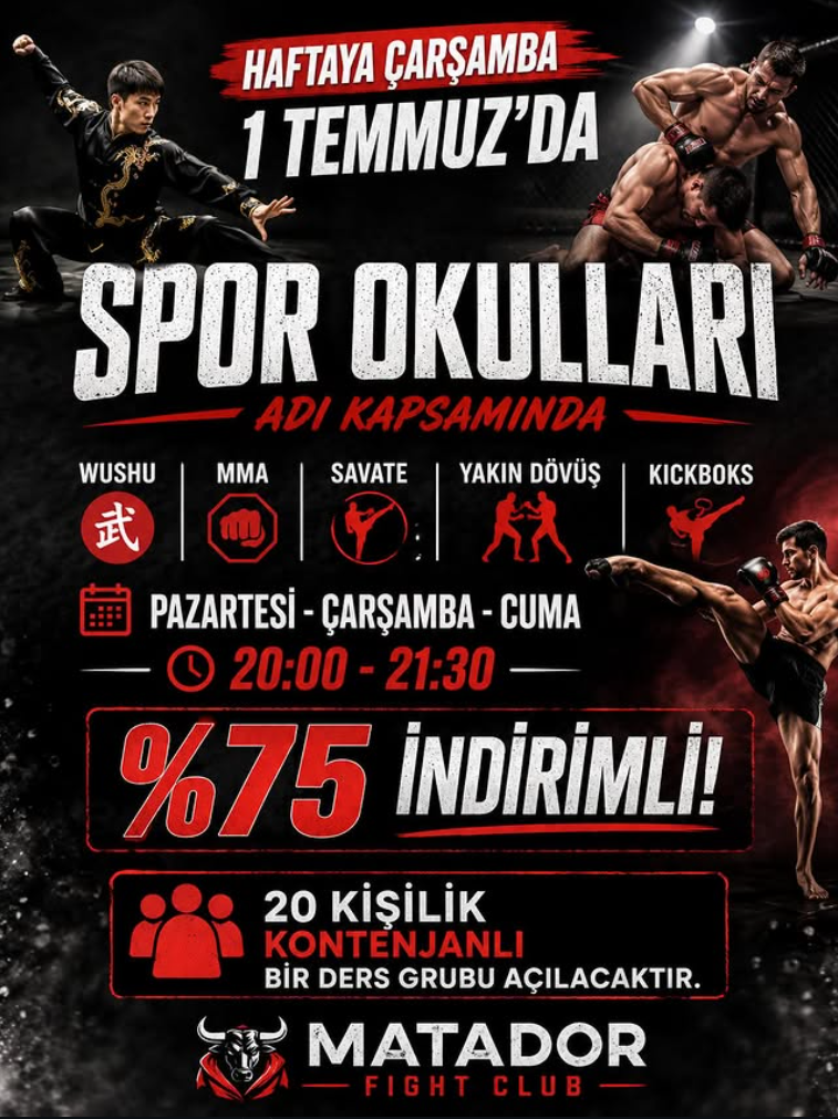 Spor Okulları Afişi